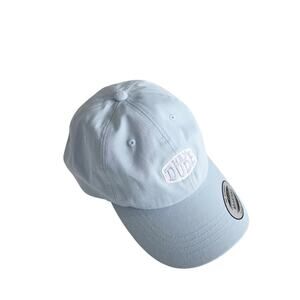 New Yupoong Classic Dad Hat Light Blue "HEY DUDE" Soft Cap OS Unisex